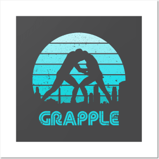 Retro Grapple Posters and Art